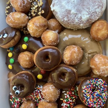 Donut Paradise - a variety of donuts in a box - Donuts Near Me - Roanoke, Texas