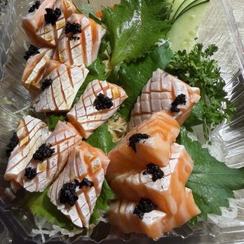 Mikomi Sushi Alhambra - Salmon belly sashimi - Sushi Bars Near Me - Alhambra, California