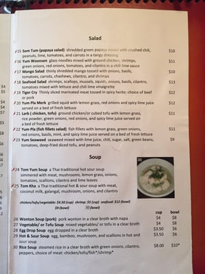 Menu photo 8 Bamboo Thai Kitchen Columbus, OH Menu photo 8 Bamboo Thai Kitchen Columbus, OH
