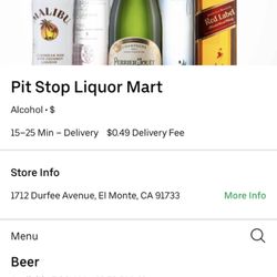 Pit Stop Liquor Mart