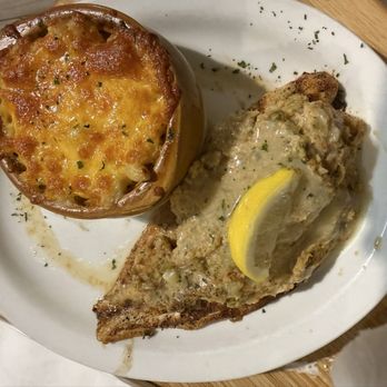 Phil's Marina Cafe - Snapper Pontchartrain and baked macaroni - Seafood Near Me - Slidell, Louisiana Phil's Marina Cafe - Snapper Pontchartrain and baked macaroni - Seafood Near Me - Slidell, Louisiana