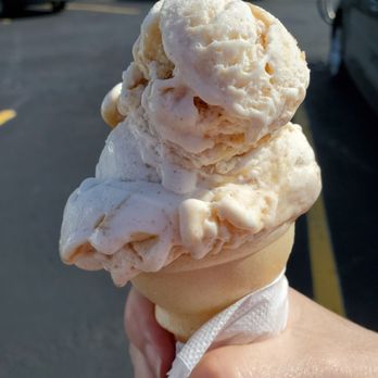 Kennedy's Ice Cream And Grill - Caramel Apple Pie ice cream cone - Ice Cream & Frozen Yogurt Near Me - New Glarus, Wisconsin Kennedy's Ice Cream And Grill - Caramel Apple Pie ice cream cone - Ice Cream & Frozen Yogurt Near Me - New Glarus, Wisconsin