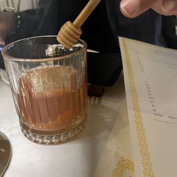Proper Cuisine - Honey Old Fashion - American Near Me - Baltimore, Maryland