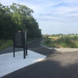 Two nearby paved bike trails Two nearby paved bike trails