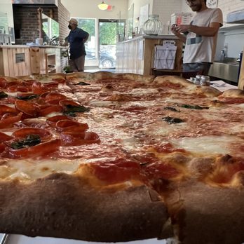 Apizza - Half pepperoni half cheese pizza heaven - Italian Near Me - New Paltz, New York