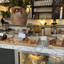 Pastry and cake display