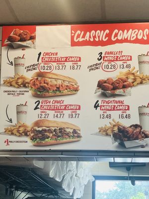 Menu photo 3 Charleys Cheesesteaks and Wings Palm Springs, FL Menu photo 3 Charleys Cheesesteaks and Wings Palm Springs, FL