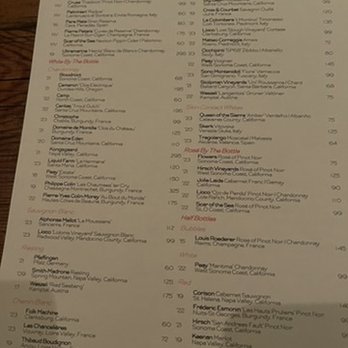 Rich Table - Wine bottle menu at Rich Table in San Francisco. - New American Near Me - San Francisco, California Rich Table - Wine bottle menu at Rich Table in San Francisco. - New American Near Me - San Francisco, California