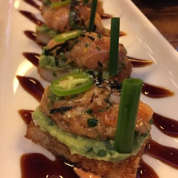 The Smith - Spicy salmon tartare. A cool take on sushi! - New American Near Me - New York, New York