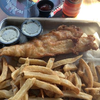 Washington's Wharf - Full size fish and chips. - Pubs Near Me - Cumming, Georgia Washington's Wharf - Full size fish and chips. - Pubs Near Me - Cumming, Georgia