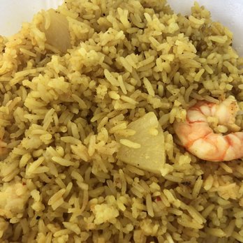 The Thai Restaurant - Curry Shrimp pineapple fried rice with no flavor. Smh - Thai Near Me - Lancaster, California