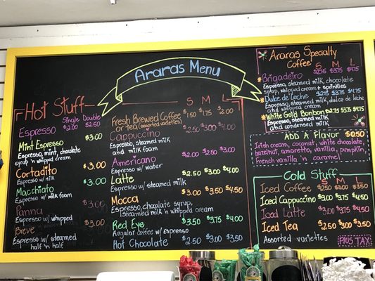 Menu photo 6 Araras Coffee & More White Plains, NY