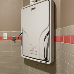 Dunkin' - Fold up changing station in the restroom