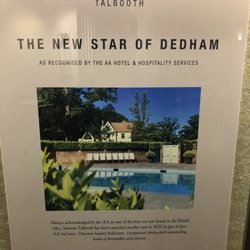 Maison Talbooth - The New Star