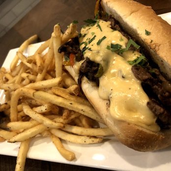 Roadhouse Pub & Eatery - Elk cheese steak - Gastropubs Near Me - Jackson, Wyoming