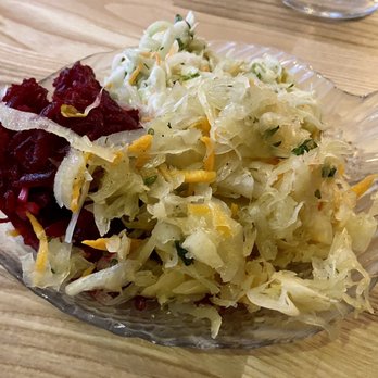 Bar pod Rybą - Salads: beets, cabbage, sauerkraut - Seafood Near Me - Gdańsk, PM