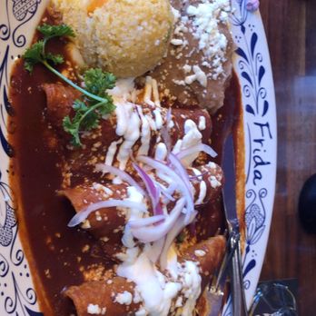 Frida Mexican Cusine - Enchiladas tapatias - Mexican Near Me - Beverly Hills, California Frida Mexican Cusine - Enchiladas tapatias - Mexican Near Me - Beverly Hills, California