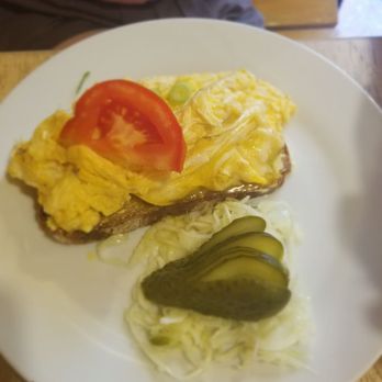 Stadtklause - Eggs in bread with pickles (also yum) - German Near Me - Berlin, BE
