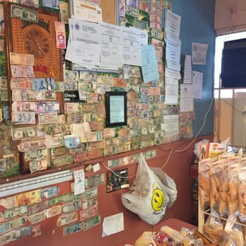 Casa De Leon - Behind the cash register.... wall of World Currency.... WOW ! 😳 - Mexican Near Me - Houston, Texas Casa De Leon - Behind the cash register.... wall of World Currency.... WOW ! 😳 - Mexican Near Me - Houston, Texas
