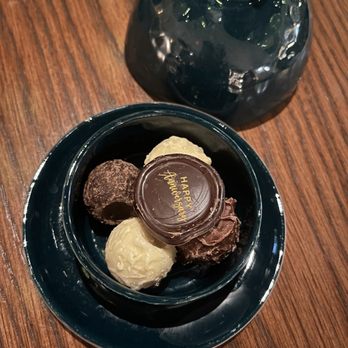 Mara - Complimentary chocolates - Mediterranean Near Me - Minneapolis, Minnesota