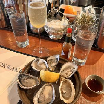 Kokkaku - Happy hour oysters - New American Near Me - Seattle, Washington