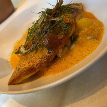 Nine-Ten - Pan seared Baja Striped Bass - Bars Near Me - La Jolla, California