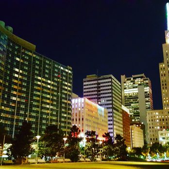 Main Street Garden Park - The park at night. - Parks Near Me - Dallas, Texas Main Street Garden Park - The park at night. - Parks Near Me - Dallas, Texas