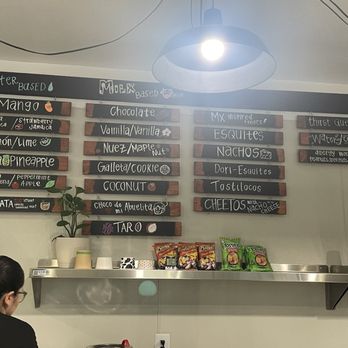 La Garrafa MX - Menu of flavors (as of 06/29/25) - Ice Cream & Frozen Yogurt Near Me - Montebello, California