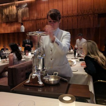 The Grill - Pasta a la presse preparation - Cocktail Bars Near Me - New York, New York