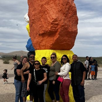 Seven Magic Mountains - Public Art Near Me - Las Vegas, Nevada