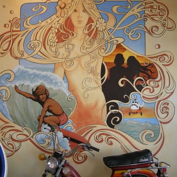 Aviator Nation - Cool mural - Men's Clothing Near Me - Venice, California