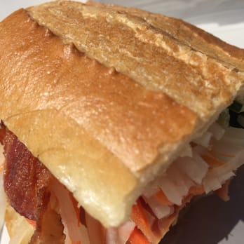 Blk Dot Coffee - Sausage banh mi, major let down. - Coffee & Tea Near Me - Irvine, California