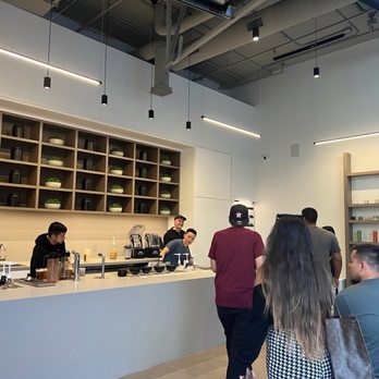 Milk Tea People - Counter and waiting area (there are more public seating areas outside) - Tea Rooms Near Me - Denver, Colorado