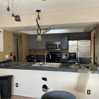 Hunter's Home Builders, LLC - Old kitchen after construction started - Home Developers Near Me - Glendale, Arizona