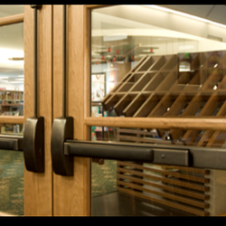 A&J Lock and Key - Exit devices on a double door