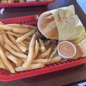 JJ Burger - Guacamole & Swiss Burger Combo - American Near Me - Provo, Utah JJ Burger - Guacamole & Swiss Burger Combo - American Near Me - Provo, Utah