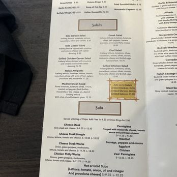 Vinnie's Pizzeria - Menu - Italian Near Me - Winston-Salem, North Carolina