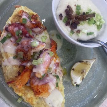 Egg Posh - Lobster omelette and grits - Breakfast & Brunch Near Me - Frisco, Texas Egg Posh - Lobster omelette and grits - Breakfast & Brunch Near Me - Frisco, Texas
