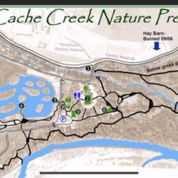 Cache Creek Nature Preserve - Map