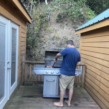 Saddle Mountain  - Grill outside ready to use - Campgrounds Near Me - Carmel, California