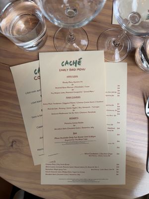 Menu photo 2 Caché San Francisco, CA Menu photo 2 Caché San Francisco, CA