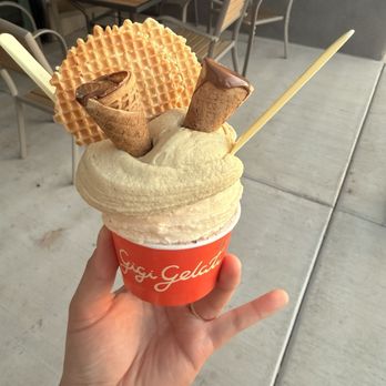 GIGI GELATI - Pistachio, raspberry, creamy caramel - Ice Cream & Frozen Yogurt Near Me - St. George, Utah GIGI GELATI - Pistachio, raspberry, creamy caramel - Ice Cream & Frozen Yogurt Near Me - St. George, Utah