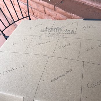 World Empanadas - The map of what goodness lies inside. - Latin American Near Me - Burbank, California