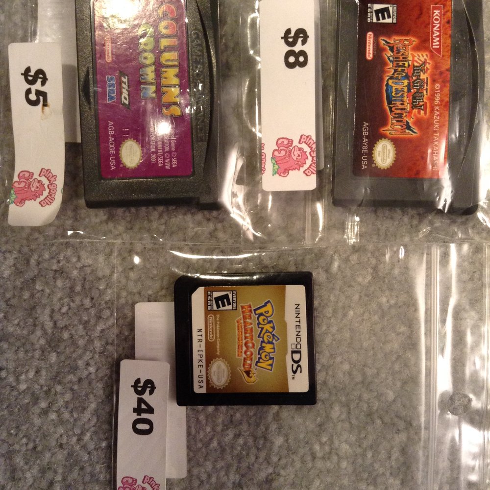 Pink Gorilla - Two mediocre GBA games and one stellar Nintendo DS game - Toy Stores Near Me - Seattle, Washington Pink Gorilla - Two mediocre GBA games and one stellar Nintendo DS game - Toy Stores Near Me - Seattle, Washington