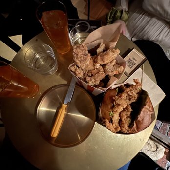 Double Chicken Please - Aperols, Hot Honey Sandwich, Popcorn Chicken - Cocktail Bars Near Me - New York, New York