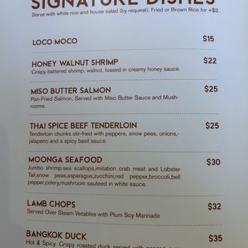 Moonga Asian Bistro - Asian Fusion Near Me - Kaneohe, Hawaii