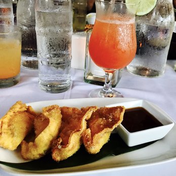 Hukilau Lanai - Lobster and Goat Cheese Wonton - Seafood Near Me - Kapaa, Hawaii