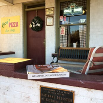 Cary's Pizza - Historic registry sign - Pizza Near Me - Wickenburg, Arizona