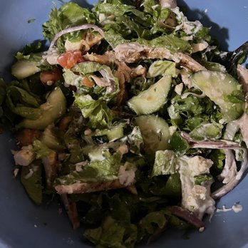 Lefteris Gyro - Greek Salad with grilled chicken - Greek Near Me - Tarrytown, New York Lefteris Gyro - Greek Salad with grilled chicken - Greek Near Me - Tarrytown, New York