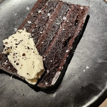 Aba - Isot Double Chocolate Cake - Mediterranean Near Me - Austin, Texas Aba - Isot Double Chocolate Cake - Mediterranean Near Me - Austin, Texas